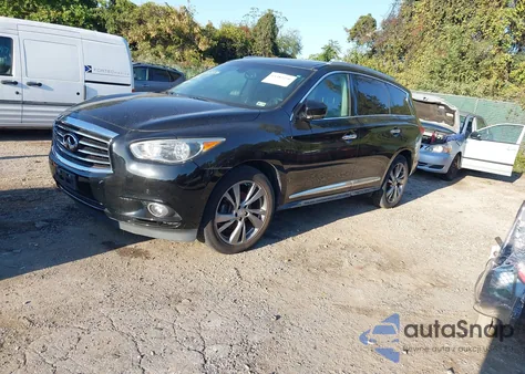 2013 Infiniti Jx35 из США, поврежденный, VIN 5N1AL0MM1DC314734